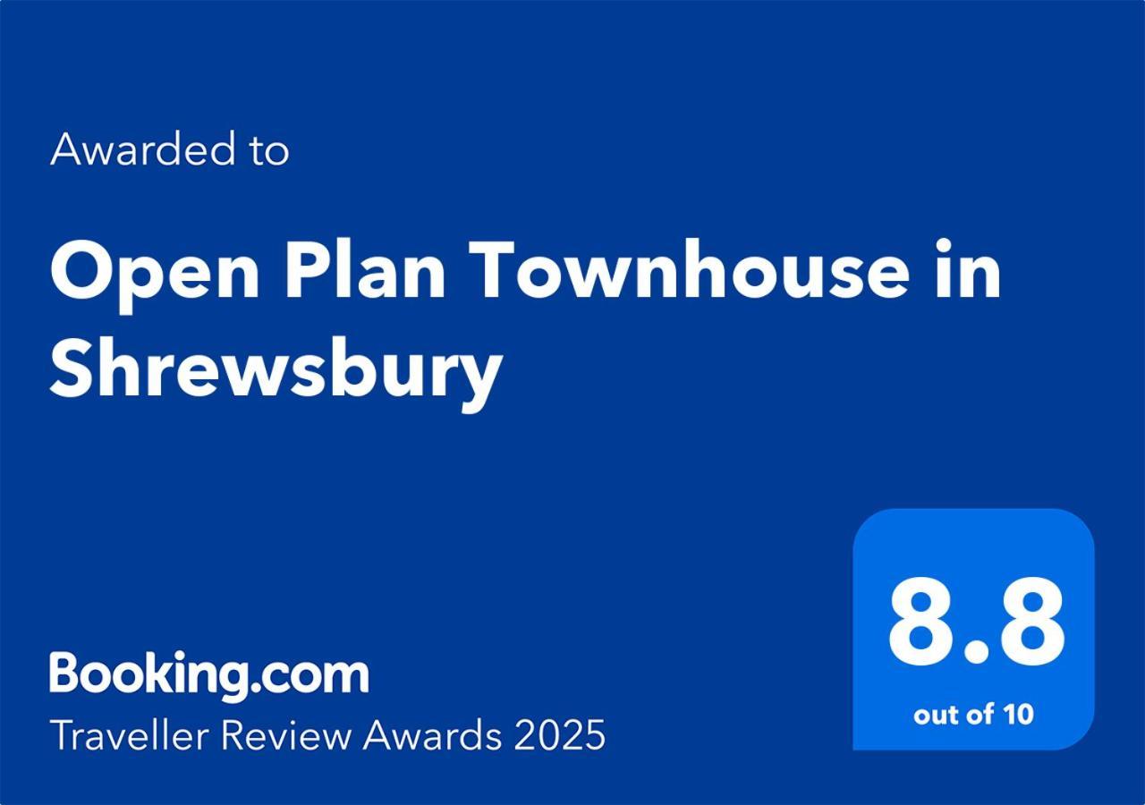 Open Plan Townhouse In Shrewsbury Villa Exterior photo